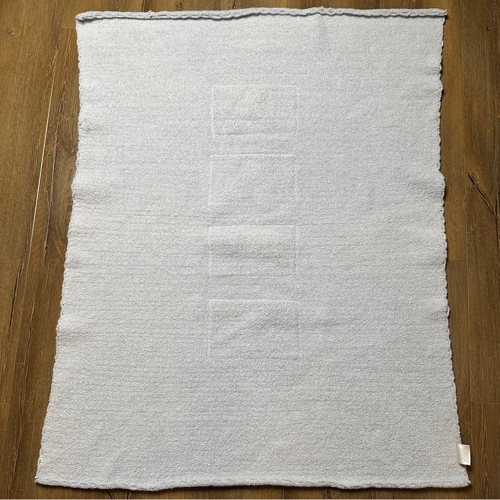 Barefoot Dreams Cozy Chic Light Blue Baby Blanket #502 34.5” x 45.5” - Picture 10 of 14